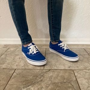 Vans Blue Doheny Sneakers Size 7